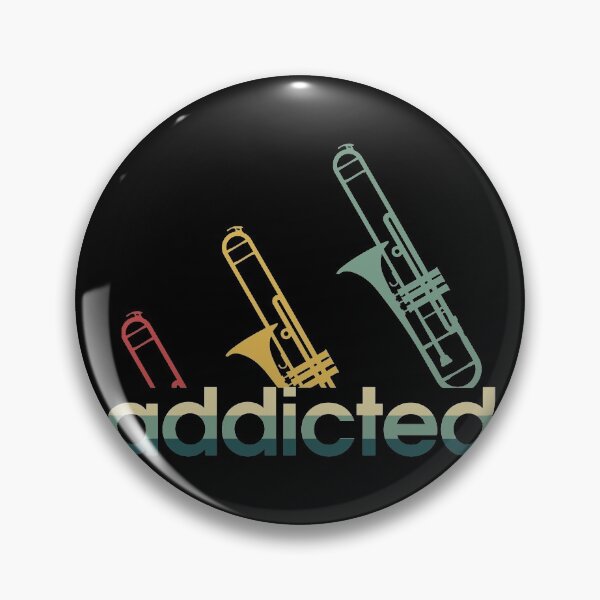 Item preview, Trombone addicted vintage designed and sold by CactusDesigns68.