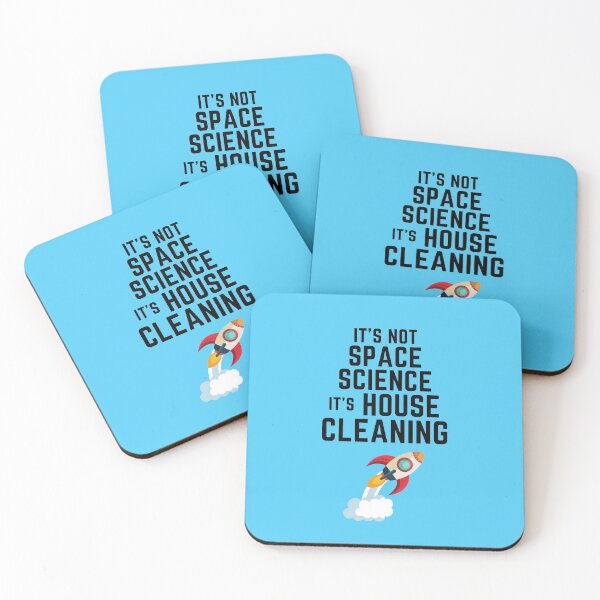 Item preview, It's Not Space Science It's House Cleaning Novelty Rocket Gifts designed and sold by SavvyCleaner.