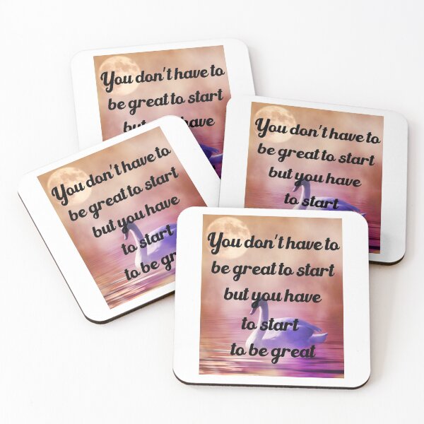 Item preview, You Don't Have To Be Great To Start But You Have To Start To Be Great designed and sold by medbdj.