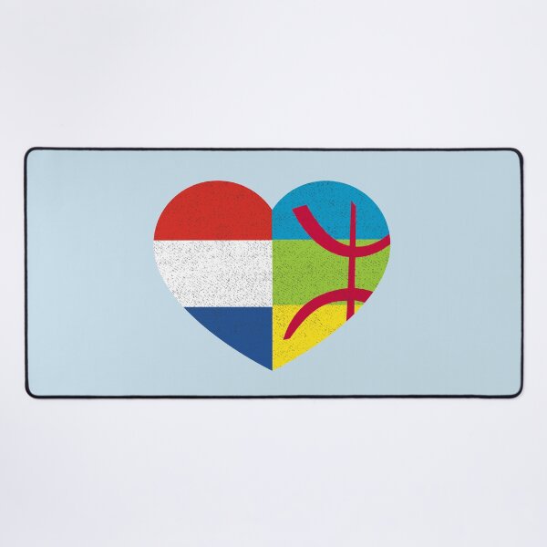 Item preview, Amazigh Dutch Pride Heart Tamazgha Netherlands Flag Gift designed and sold by cssdru.
