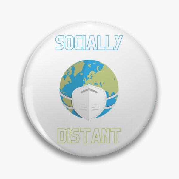 Item preview, Socially Distant :) designed and sold by Mycoessentials.