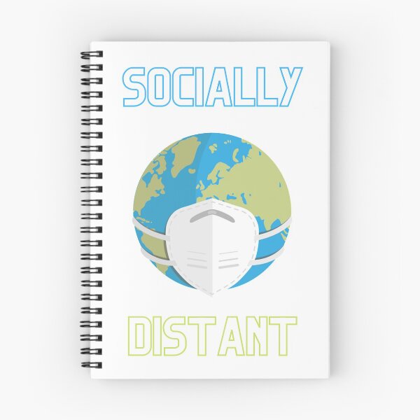 Item preview, Socially Distant :) designed and sold by Mycoessentials.