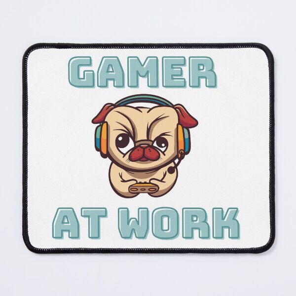 Item preview, Gamer at work designed and sold by Cattigal.