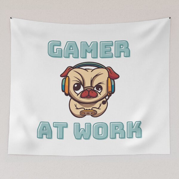 Item preview, Gamer at work designed and sold by Cattigal.
