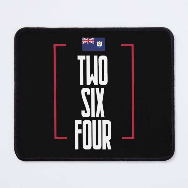 Item preview, Anguilla Area Code Two Six Four 264 Anguilla Flag designed and sold by Uppercase Tees.