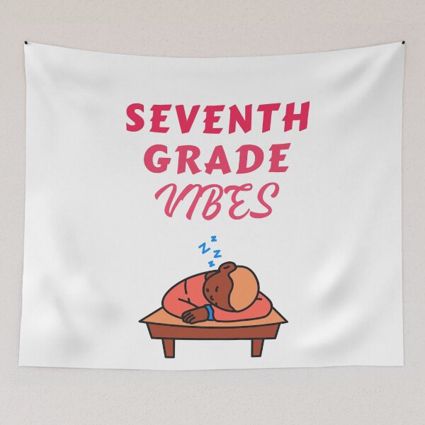 Item preview, Seventh Grade Vibes - Back To School Vibes designed and sold by Club7Studios.