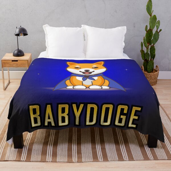 Item preview, Baby Doge To The Moon Coin - Cryptocurrency - Shiba Inu BabyDoge Active T-Shirt designed and sold by ZieProject.