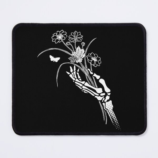 Item preview, Flowers Growing out of Skeleton Hand designed and sold by SpreadForSatan.