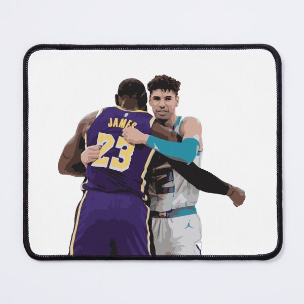 Item preview, Lebron James x Lamelo Ball Encouraging Hug designed and sold by Basketball For Life.