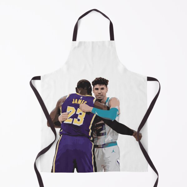Item preview, Lebron James x Lamelo Ball Encouraging Hug designed and sold by Basketball For Life.