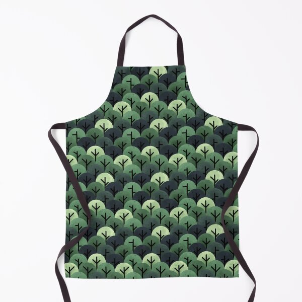 Item preview, Simple Circle Green Leaves Patterns - Nature - Leaf- Watercolor - Seamless designed and sold by mituturi.