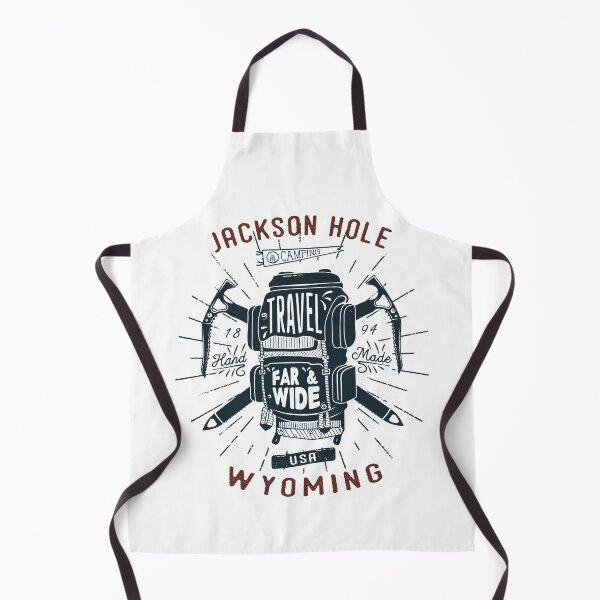 Item preview, Jackson Hole Wyoming Backpack Gear Retro designed and sold by KrisSidDesigns.