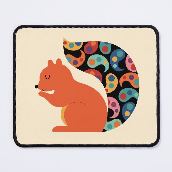Item preview, Paisley Squirrel designed and sold by AndyWestface.