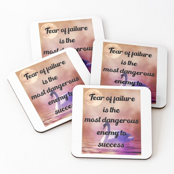 Item preview, Fear Of Failure Is The Most Dangerous Enemy To Success designed and sold by medbdj.