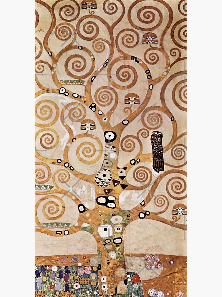 Arbre de Vie (1905-1909) Gustav Klimt Fine Art Print Canvas Print for Sale  by tanaustin