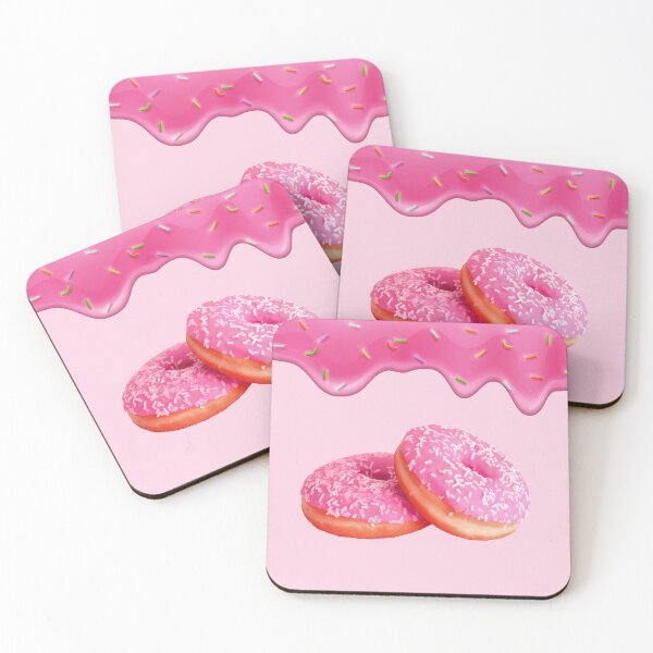 Item preview, Pink donuts overlay designed and sold by Shawa Shop.