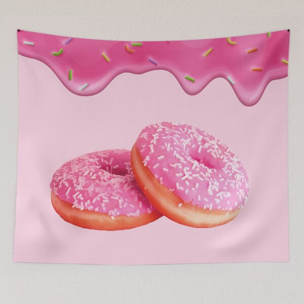 Item preview, Pink donuts overlay designed and sold by Shawa Shop.