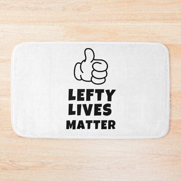 Item preview, Left Handers Day - Lefty Lives Matter designed and sold by Club7Studios.