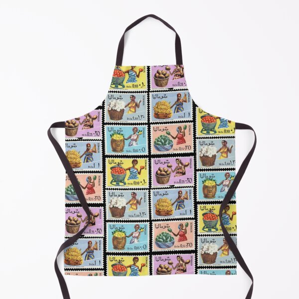 Item preview, vintage stamps celebrating Somalia’s fruit exports designed and sold by VintageSomalia.