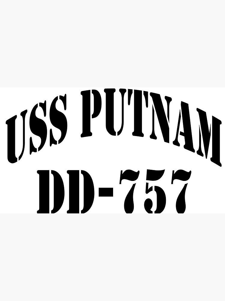 USS PUTNAM (DD-757) SHIP'S STORE by militarygifts