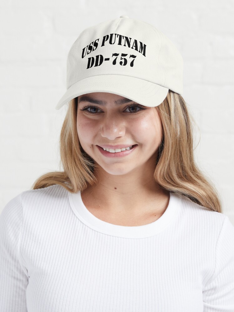 Alternate view of USS PUTNAM (DD-757) SHIP'S STORE Cap