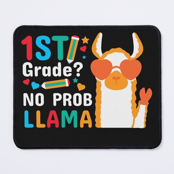 Item preview, 1st Grade Teacher No Prob-Llama - Back to school designed and sold by Inkwell-TikNik.