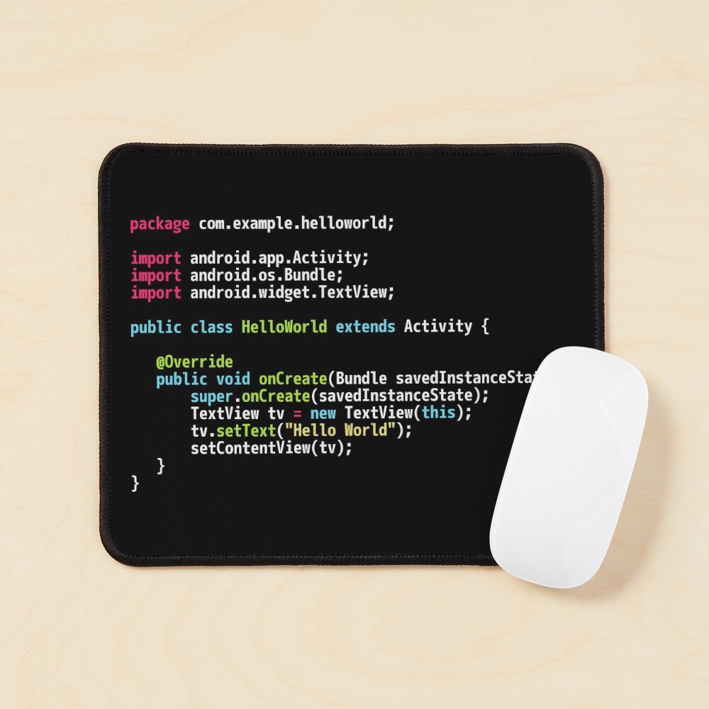 Item preview, Mouse Pad designed and sold by geeksta.