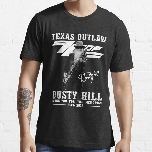 Texas Outlaw Dusty Hill Merci pour les souvenirs 1949 2021 T-shirt essentiel