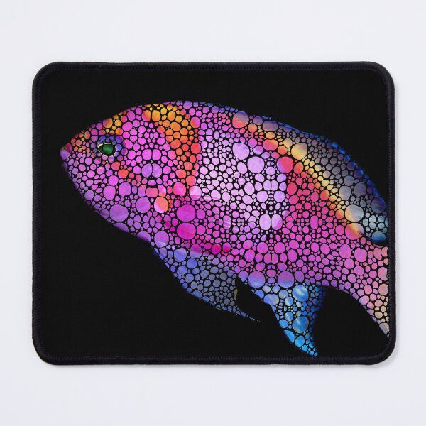 Item preview, Tropical Fish 7 - Pink Art By Sharon Cummings designed and sold by Sharon Cummings Art.