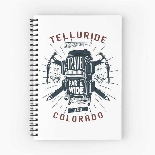 Artikelvorschau, Telluride Colorado Rucksack Gear Retro entworfen und verkauft von KrisSidDesigns.