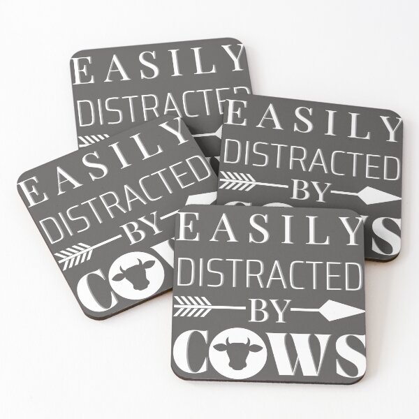 Item preview, Easily Distracted By Cows designed and sold by dmbdana.
