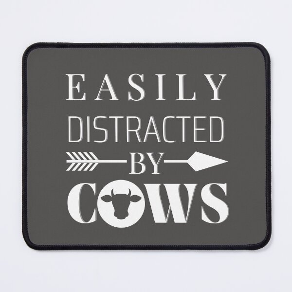 Item preview, Easily Distracted By Cows designed and sold by dmbdana.