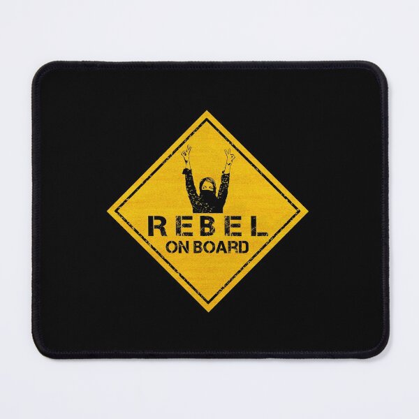 Item preview, Rebel On Board - Stickers for Cars designed and sold by CAUTION SHOP.