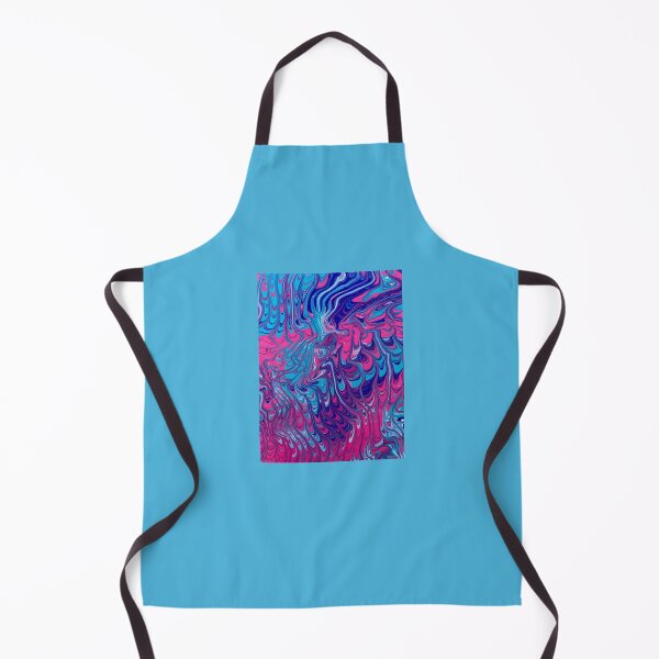 Item preview, Blue and Pink Abstract Fluid Artwork designed and sold by Adelle Smith.
