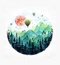 Roundscape Photographic Print