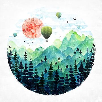 Artwork thumbnail, Roundscape by filgouvea