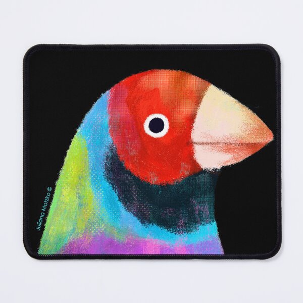 Item preview, Gouldian Finch Bird designed and sold by julianamotzko.