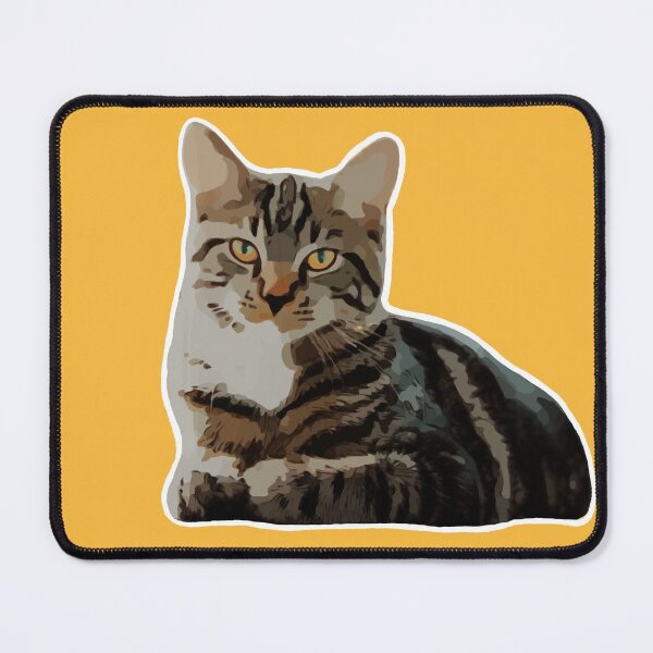 Item preview, Tabby Cat (Yellow) designed and sold by jelibobs ..