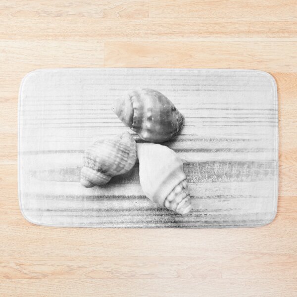 Item preview, Seashells White and Grey Three designed and sold by Beachy.