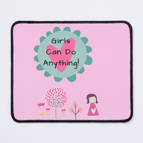 Item preview, Girls can do anything poster designed and sold by Einsteincreates.