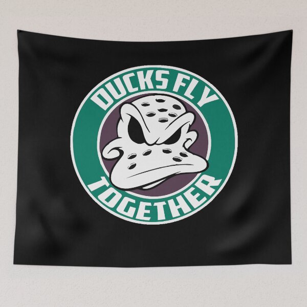 Item preview, Funny Design Mightys Fly Together Ducks Hockey Art Men Women designed and sold by GreenMightyTees.