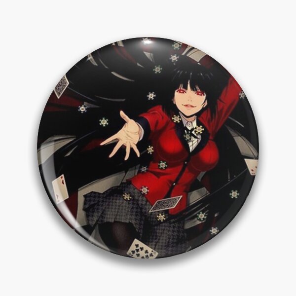 Artikelvorschau, Schwarzer Kakegurui Jabami entworfen und verkauft von nenimeria23.