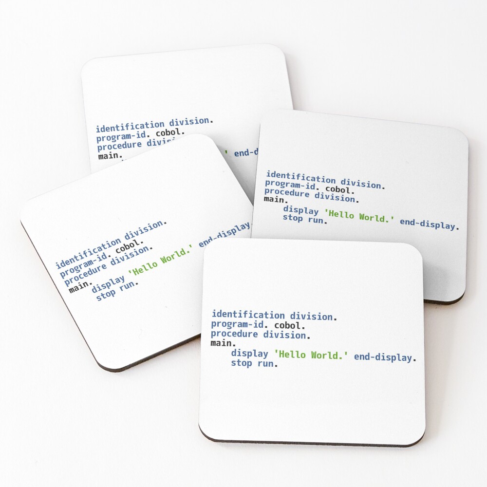 Item preview, Coasters (Set of 4) designed and sold by geeksta.