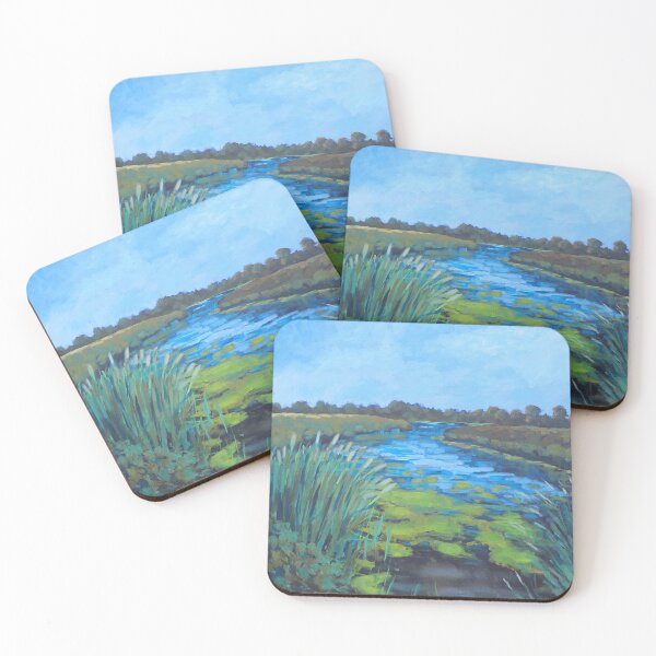 Item preview, The River Parrett in the Somerset Levels designed and sold by Jan Suchacki.