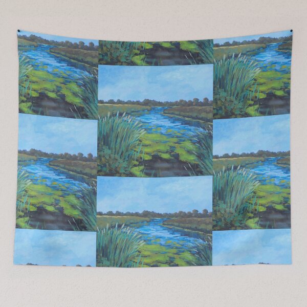 Item preview, The River Parrett in the Somerset Levels designed and sold by Jan Suchacki.