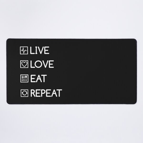 Item preview, Live love eat repeat designed and sold by attracdionz.
