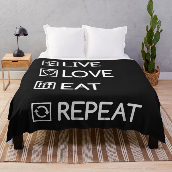 Item preview, Live love eat repeat designed and sold by attracdionz.