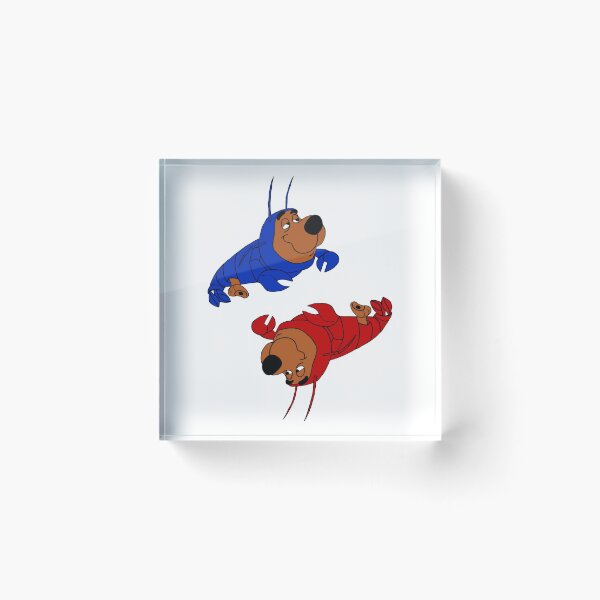 Item preview, Dog Lobsters in Red & Blue  designed and sold by snorturprozac.