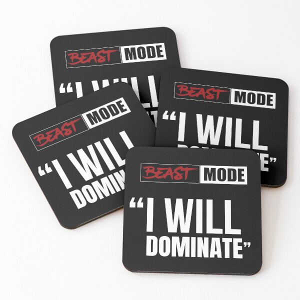 Item preview, Beast Mode - I Will Dominate designed and sold by RomeoSketches.