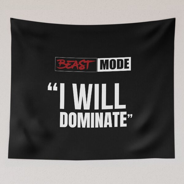 Item preview, Beast Mode - I Will Dominate designed and sold by RomeoSketches.